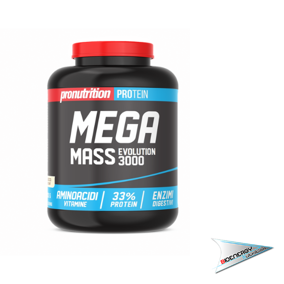 Pronutrition-MEGAMASS EVOLUTION 3000  (Conf. 2 Kg)   Latte Cocco  